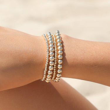 Gold Bead Bracelet